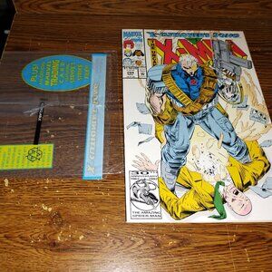 Uncanny X-Men #294 (Marvel comics, 1992) Cable shoots Professor X